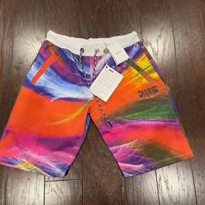 Takeshy Kurosawa Multi Color Men Bermuda short Size Small Cotton Italy NEW
